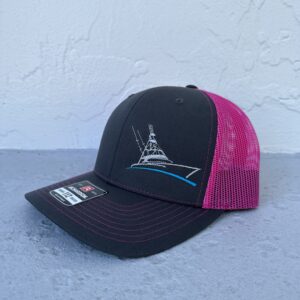 Grey/Pink Hat